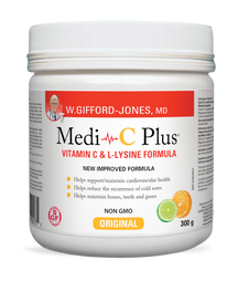 Medi-C Plus Vitamina C e L-Lisina Fórmula Original 300g