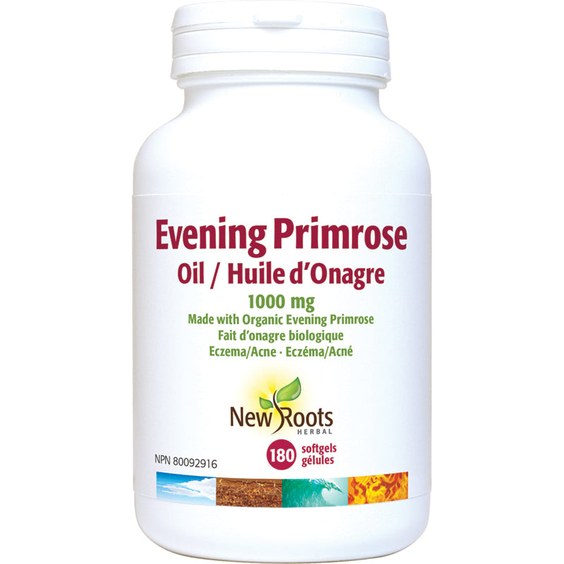 L'huile d'onagre 1000mg 180's New Roots