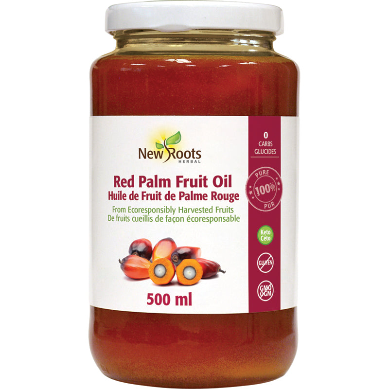 Óleo de palma vermelho 500ml New Roots