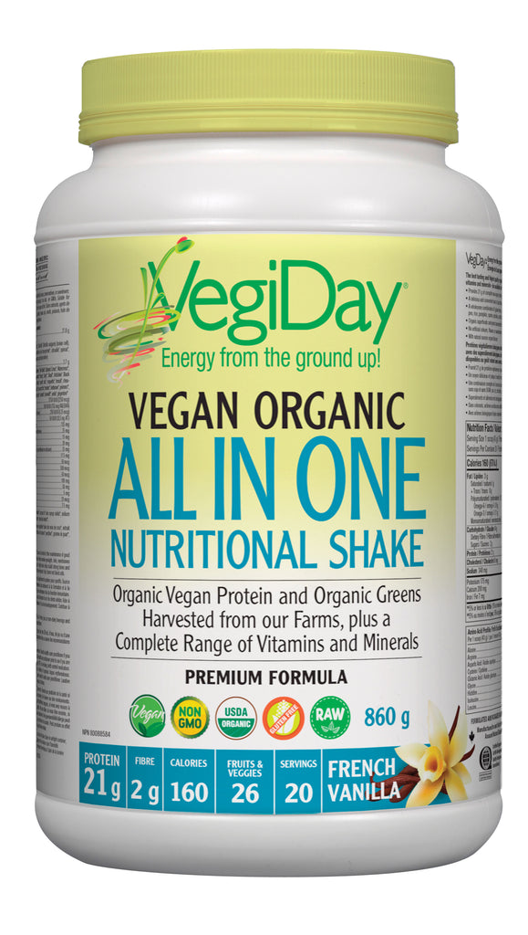 VegiDay All In One Nutritional Shake French Vanilla