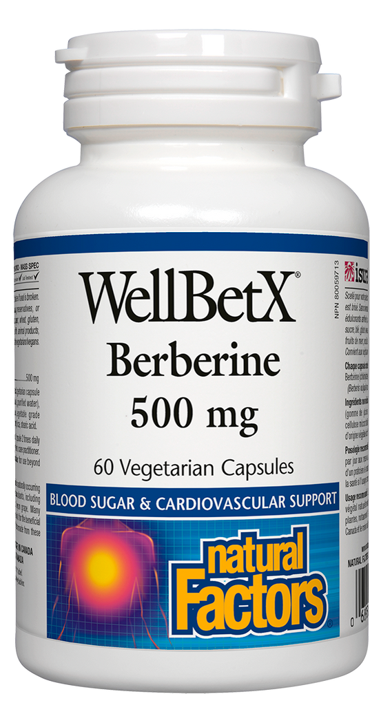 WellBetX Berberine 500mg 60's