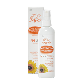 Protetor solar para crianças Natural Mineral SPF 27 Spray Green Castor
