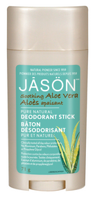 Déodorant bâton apaisant à l'aloe vera pur naturel 71g Jason