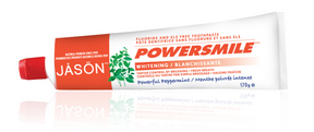 Power smile tout dentifrice naturel menthe poivrée 170gr. Jason