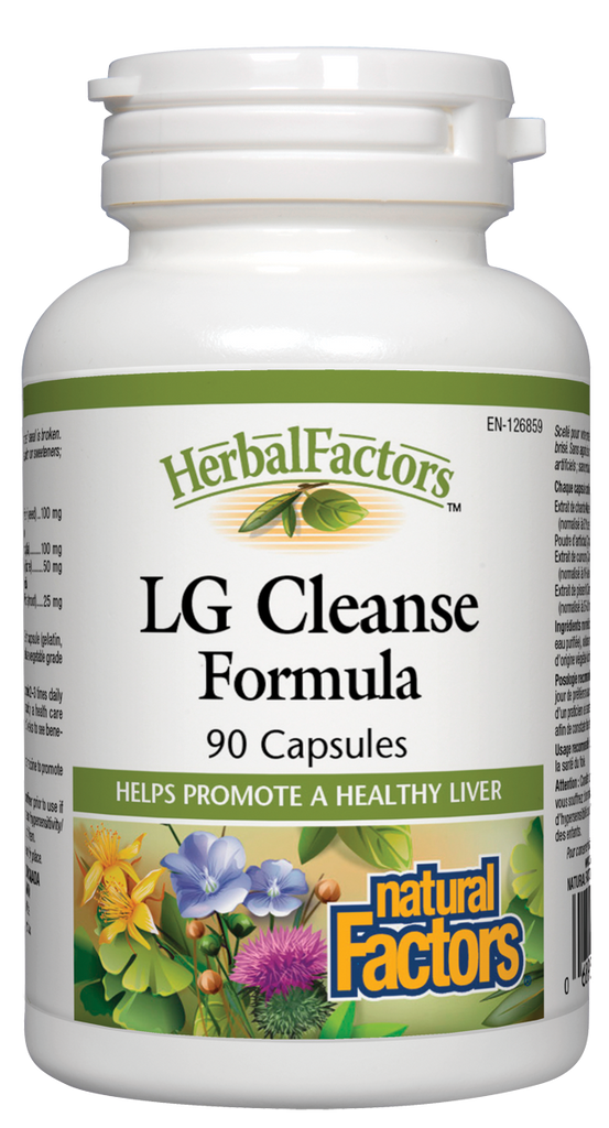 Fatores de ervas LG Cleanse Formula 90's Fatores naturais