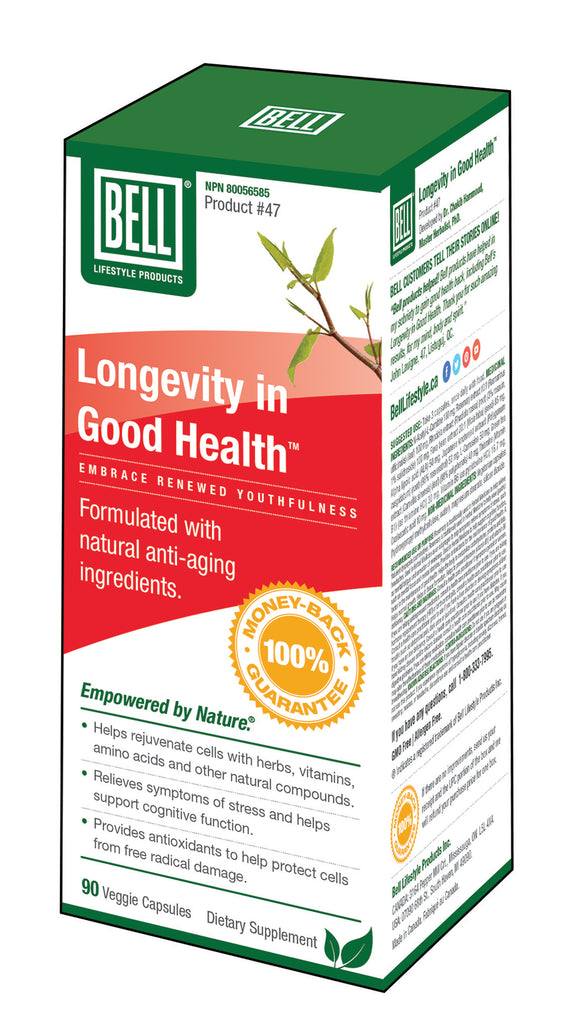 Longevity in Good Health 90's Bell Lifestyle