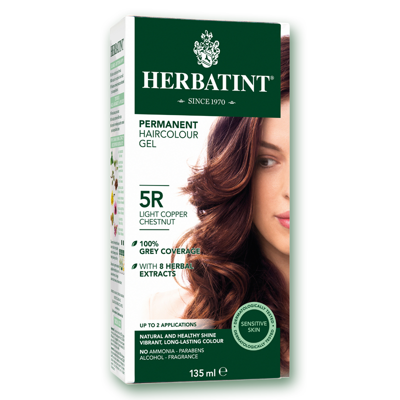 Herbatint Haircolour 5R Castanho Claro Cobre