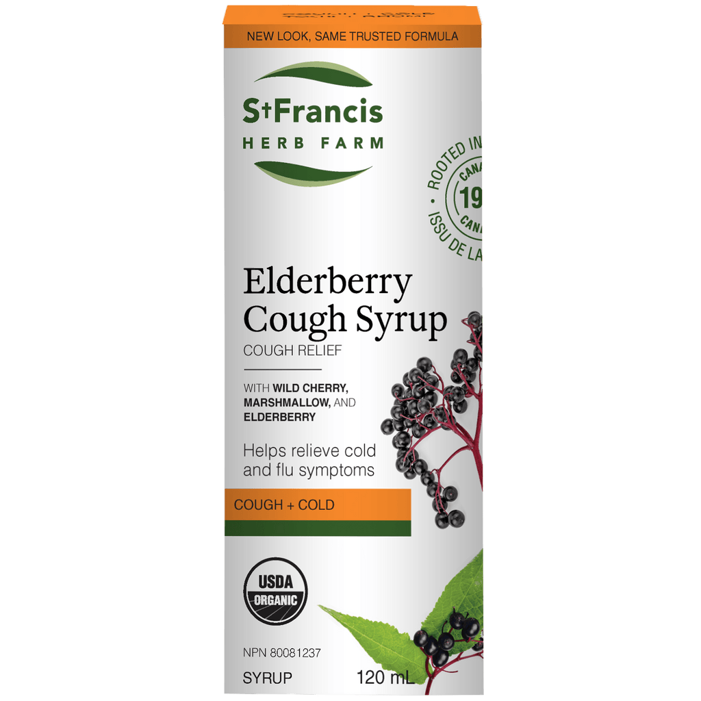 Elderberry Cough Syrup 120ml St. Francis