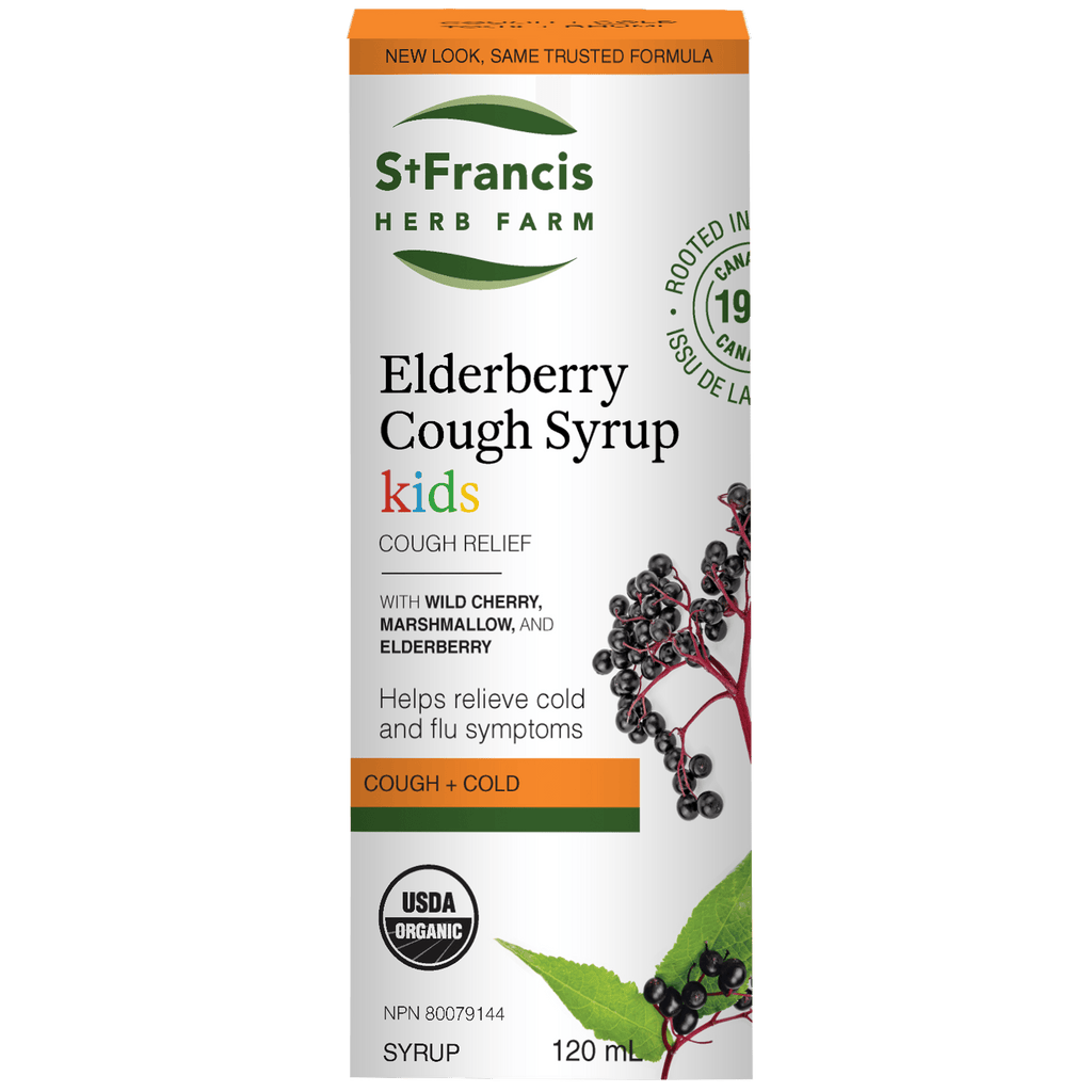 Sirop contre la toux de sureau KIDS 120ml St. Francis