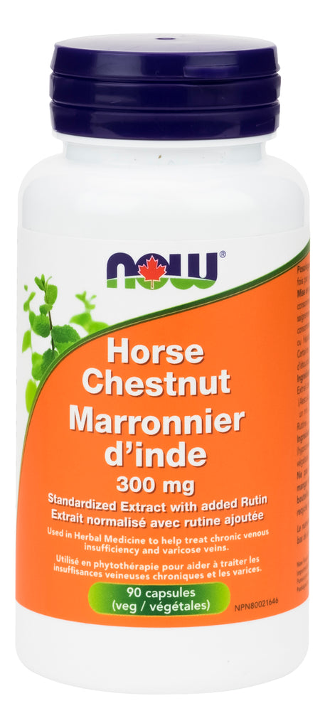 Extrato de Castanha da Índia 300 mg 90 caps NOW