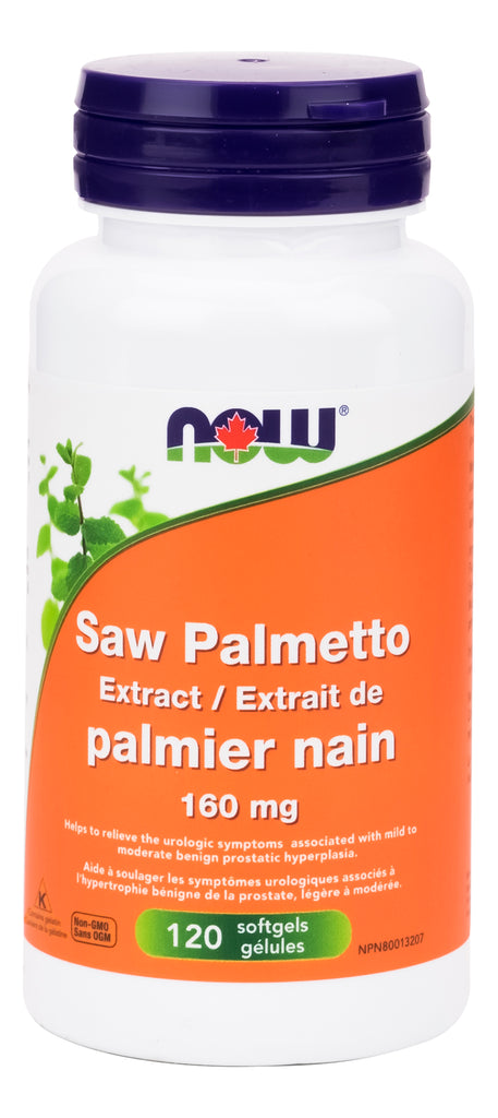 Extrait de palmier nain 160mg 120's MAINTENANT