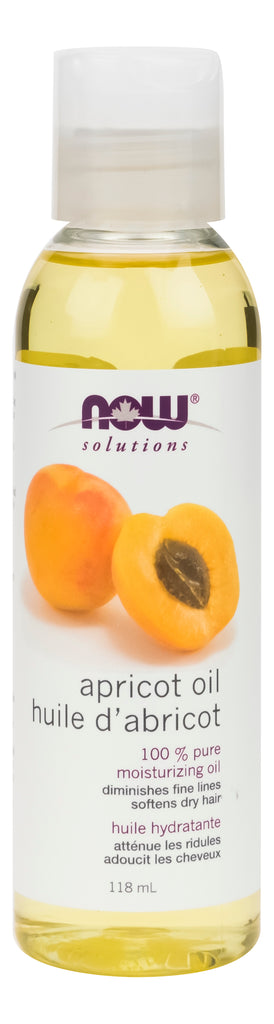 Huile d'abricot 100% pure 118ml MAINTENANT
