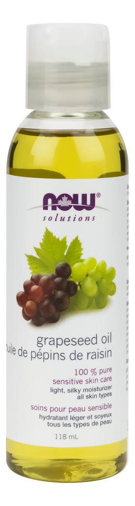 Huile de pépins de raisin 100% pure 118 ml MAINTENANT