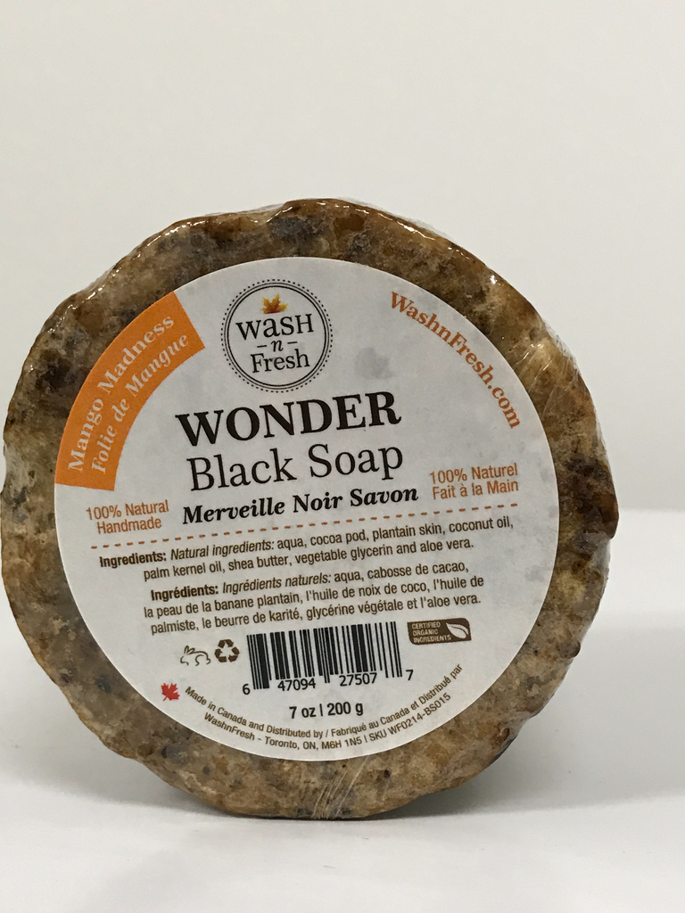 WONDER Sabonete Preto 100% natural Madness Madness 200gr.