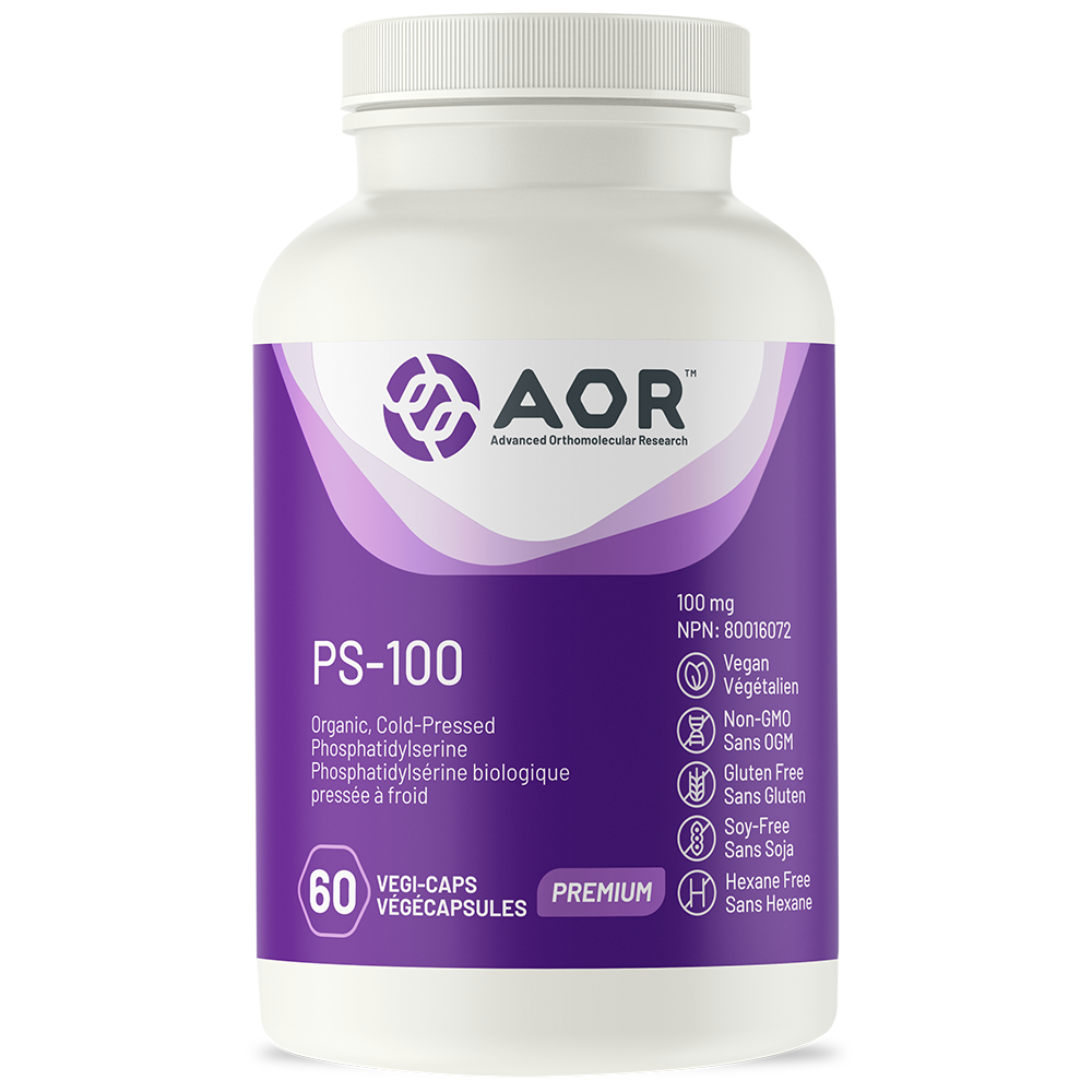 Ps-100 Phosphadylsérine 60 caps AOR