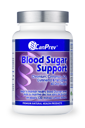 Soutien de la glycémie 120 capsules Canprev