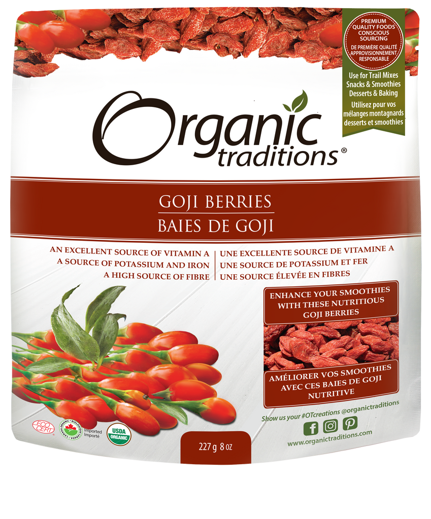 Baies de Goji Bio 227gr Traditions Biologiques