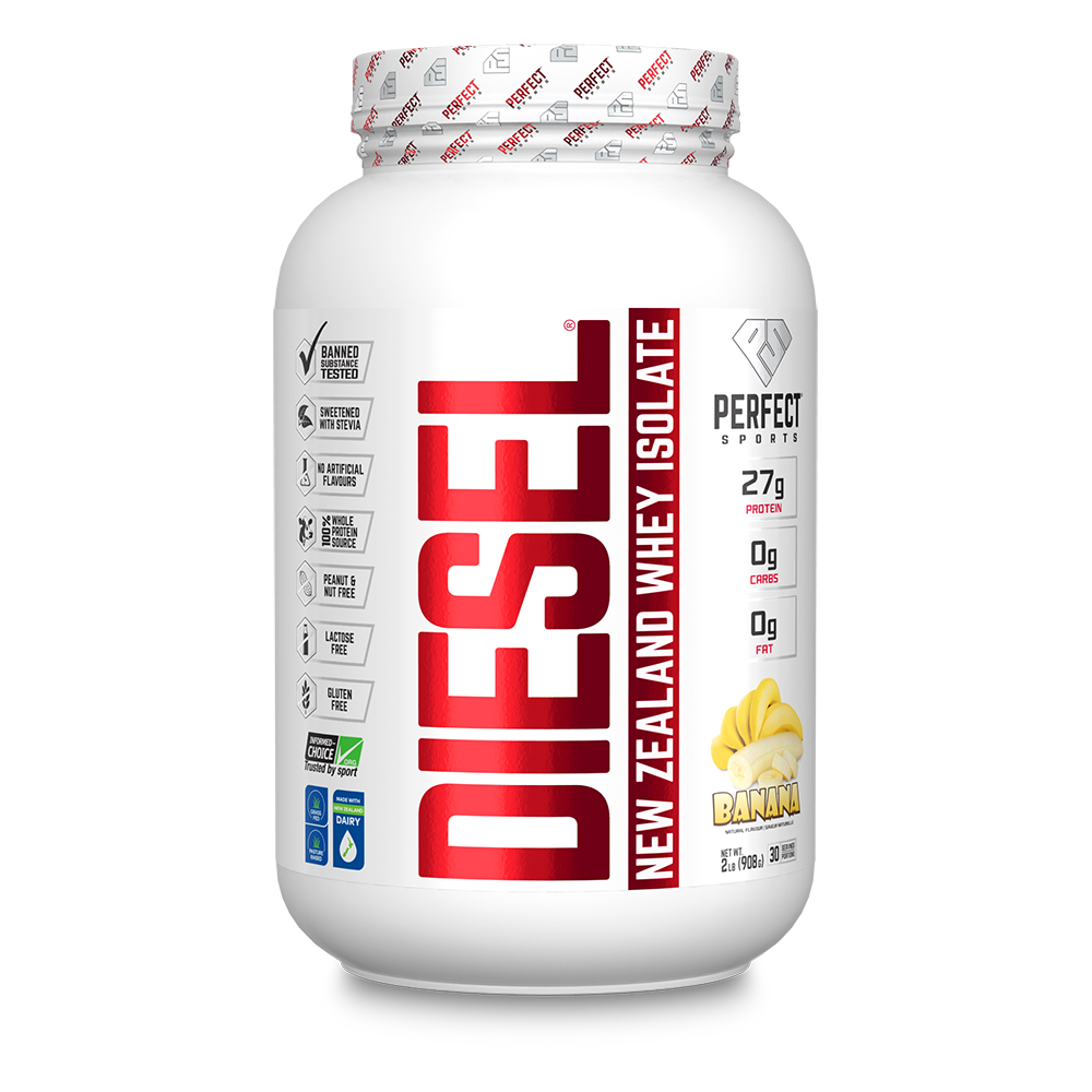 DIESEL New Zealand Whey Isolate 2.2lb Banana