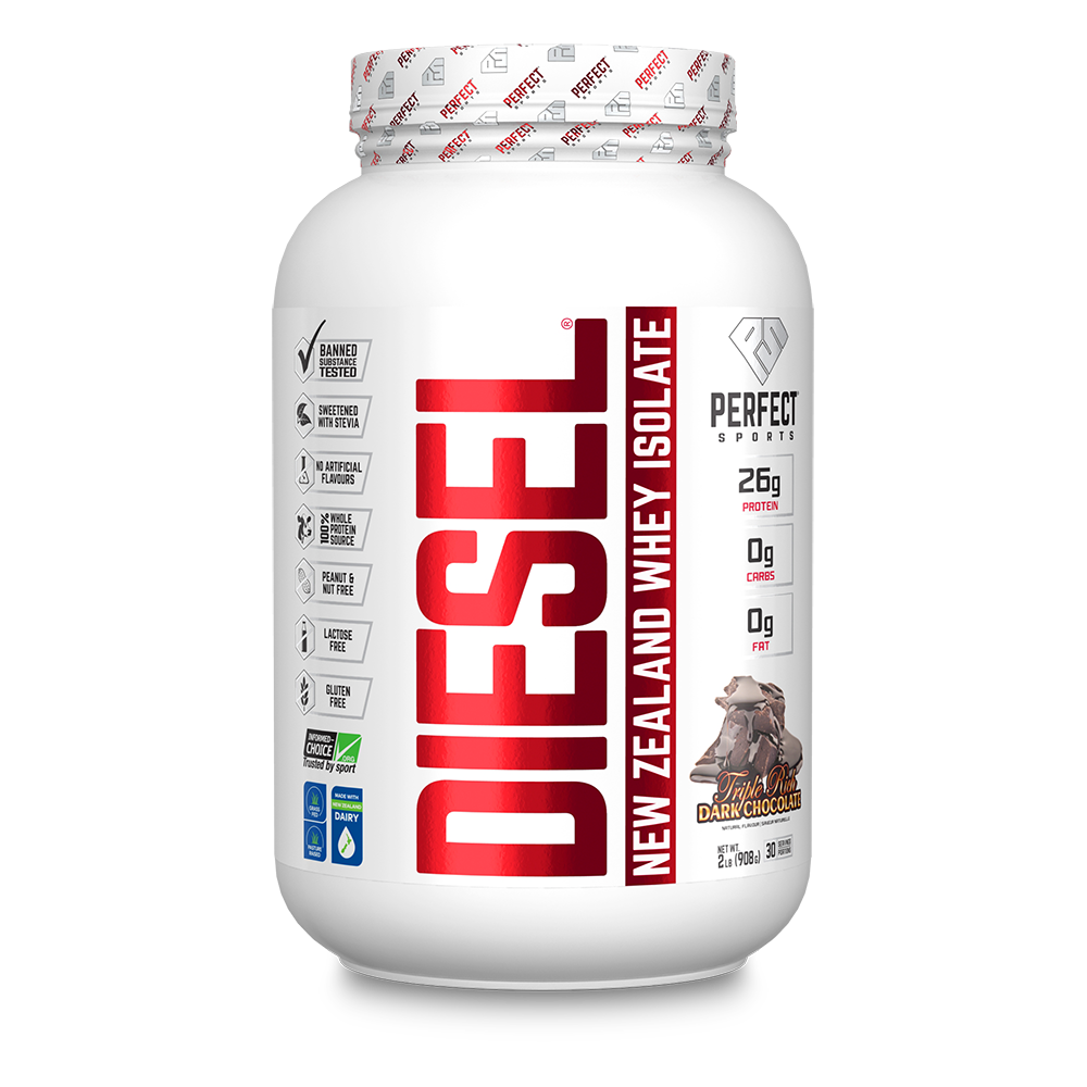 DIESEL New Zealand Whey Isolate 2.2lb Triple Rich Dark Chocolate