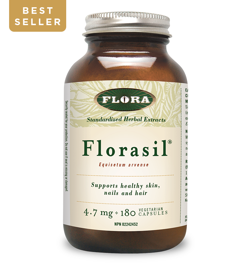 Florasil 180's soutient une peau, des ongles et des cheveux sains Flora