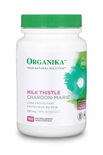 Protetor de Fígado de Cardo de Leite 180 caps Organika