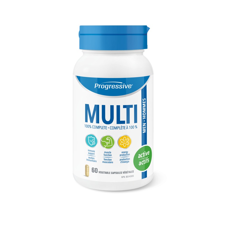 Hommes multi actifs 100% complets 60caps