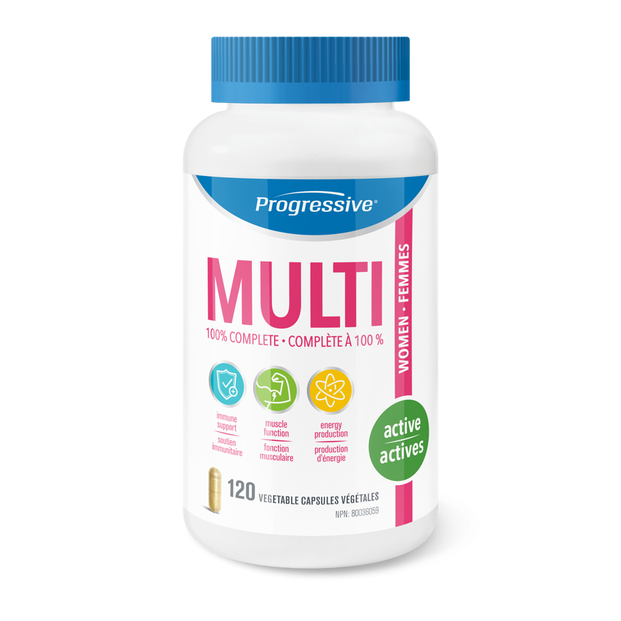 Femmes multi actives 100% complètes 120caps