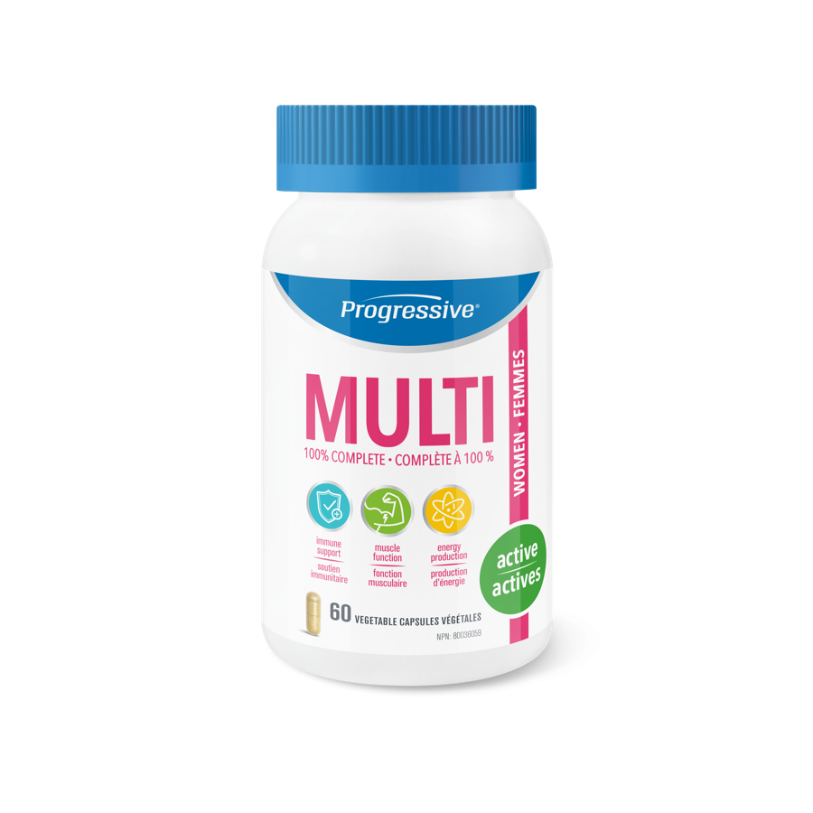 Femmes multi actives 100% complètes 60caps