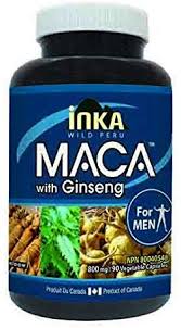 MACA com Ginseng 90 caps Inka