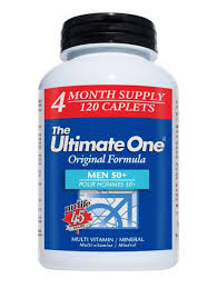 Ultimate One Men 50+ suprimentos para 4 meses Nu-Life dos anos 120