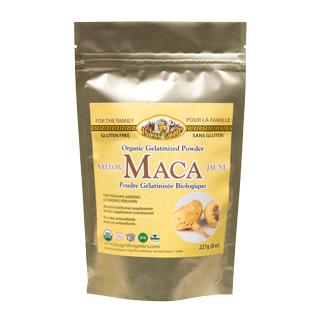 MACA Organic Gelatinized Powder 227gr. Inca's Gold