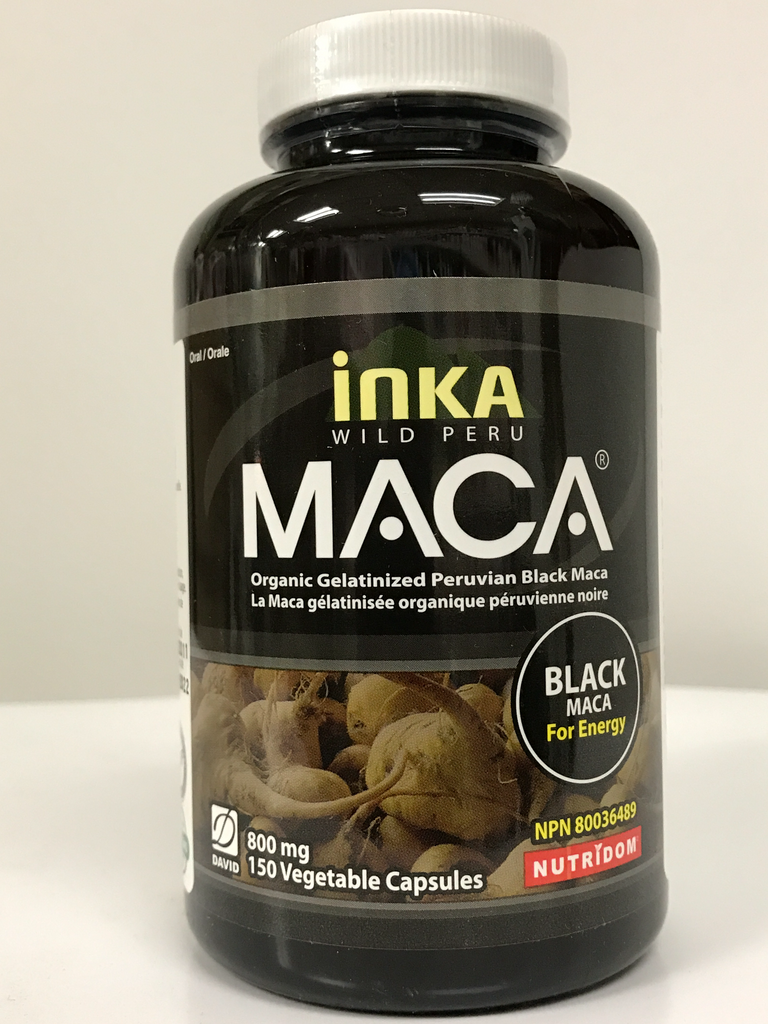 MACA Wild Peru 800mg 150 caps Nutridom