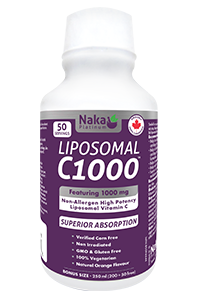 Líquido lipossômico da vitamina C