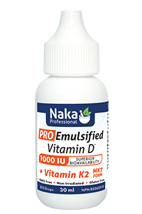 Pro Emulsified Vitamine D + K2 Liquid
