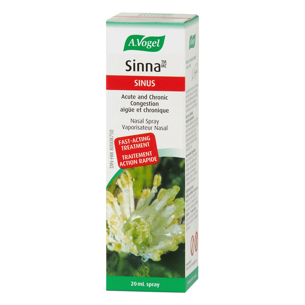 Sinna Sinus Spray de congestion aiguë et chronique