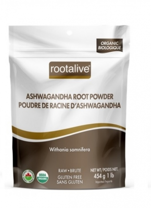 Raiz de Ashwagandha em pó orgânico 454gr. radical