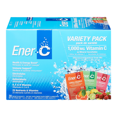 Ener-C 1000mg vitamine C 30 sachets Variety Pack