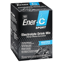Ener-C Sport Vitamine C Electrolyte Drink Mix 12 sachets Mix Berry Flavour