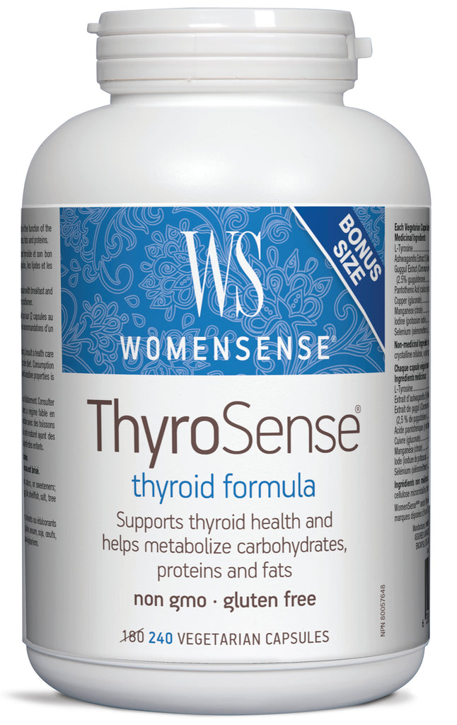 Womensense ThyroSense fórmula da tireóide 180 + 60 cápsulas