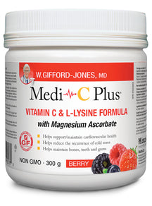 Medi-C Plus Vitamina C e L-Lisina Formula Berry 300g