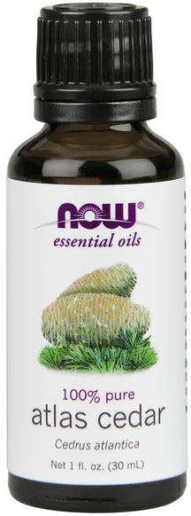 Atlas Cedar 100% pure essential oil 30ml NOW