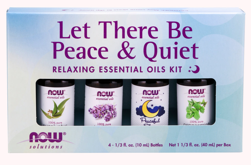 Let There Be Peace & quiet relaxing essential oils kit NOW