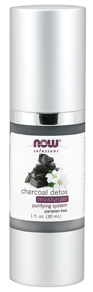 Charcoal Detox moisturizer 30ml NOW