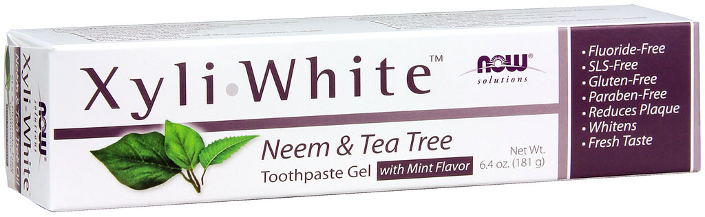 XyliWhite toothpaste Neem & Tea Tree Mint NOW
