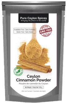 Pure Ceylon Cinnamon Powder 100 gr. GMO free