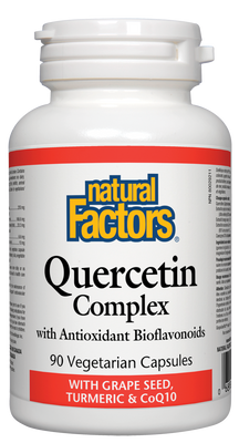 Complexo de quercetina com antioxidantes Bioflavanoids 90's N.F.