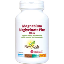 Bisglycinate de magnésium Plus 150 mg 120's New Roots