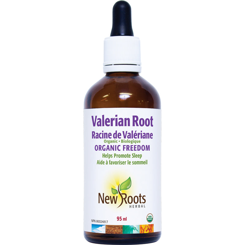 Valerian root Tincture organic freedom helps promote sleep 95ml