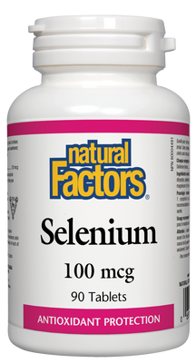 Selênio 100mcg 90 tabs Proteção antioxidante fatores naturais