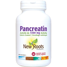 Pancréatine 1300 mg Activité 60's New Roots